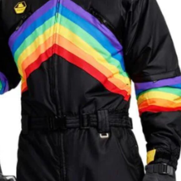 NEW TIPSY ELVES Men's Santa Fe Shredder Ski Suit multi color 864mn - Picture 7 of 7